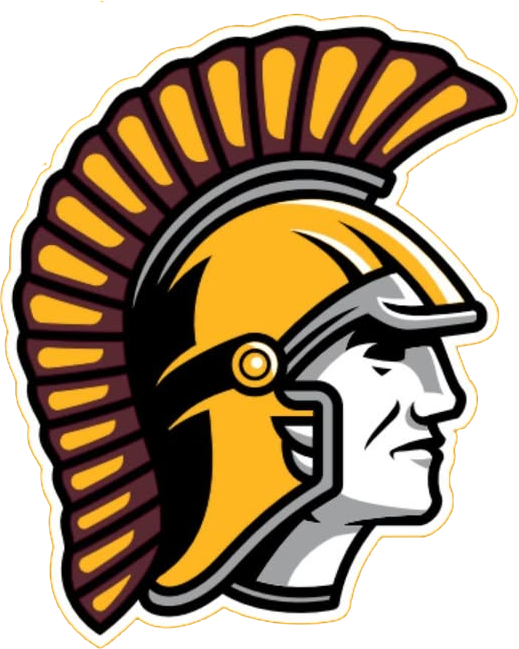 4 color trojan logo